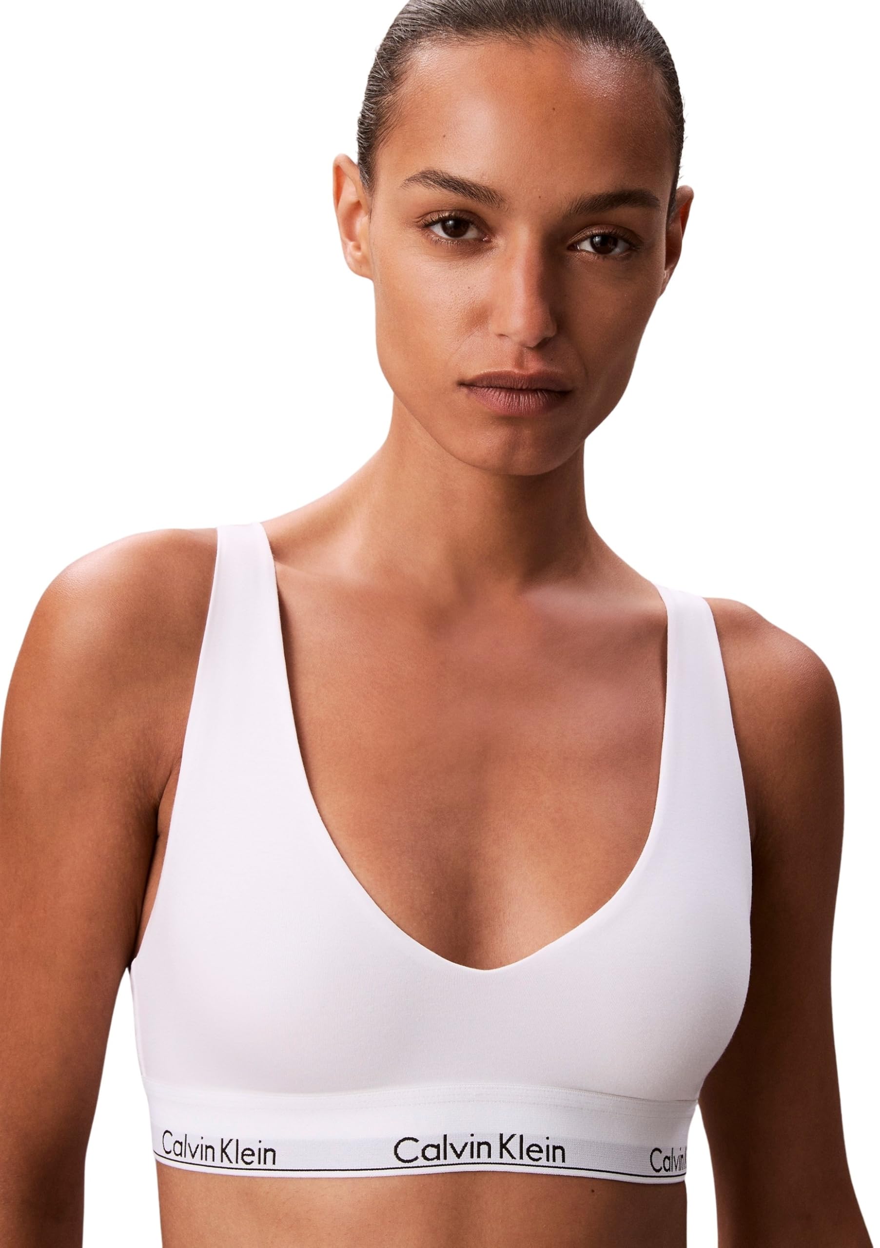 Calvin Klein Unlined Traingle Scoop Back Lv00qf8576 Triángulo Mujer