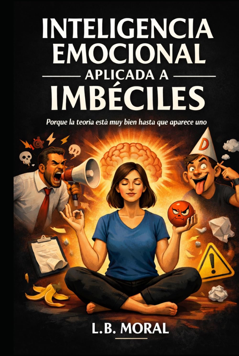 INTELIGENCIA EMOCIONAL APLICADA A IMBÉCILES: Porque la teoría está muy bien hasta que aparece uno (SUPERVIVENCIA HUMANA AVANZADA)