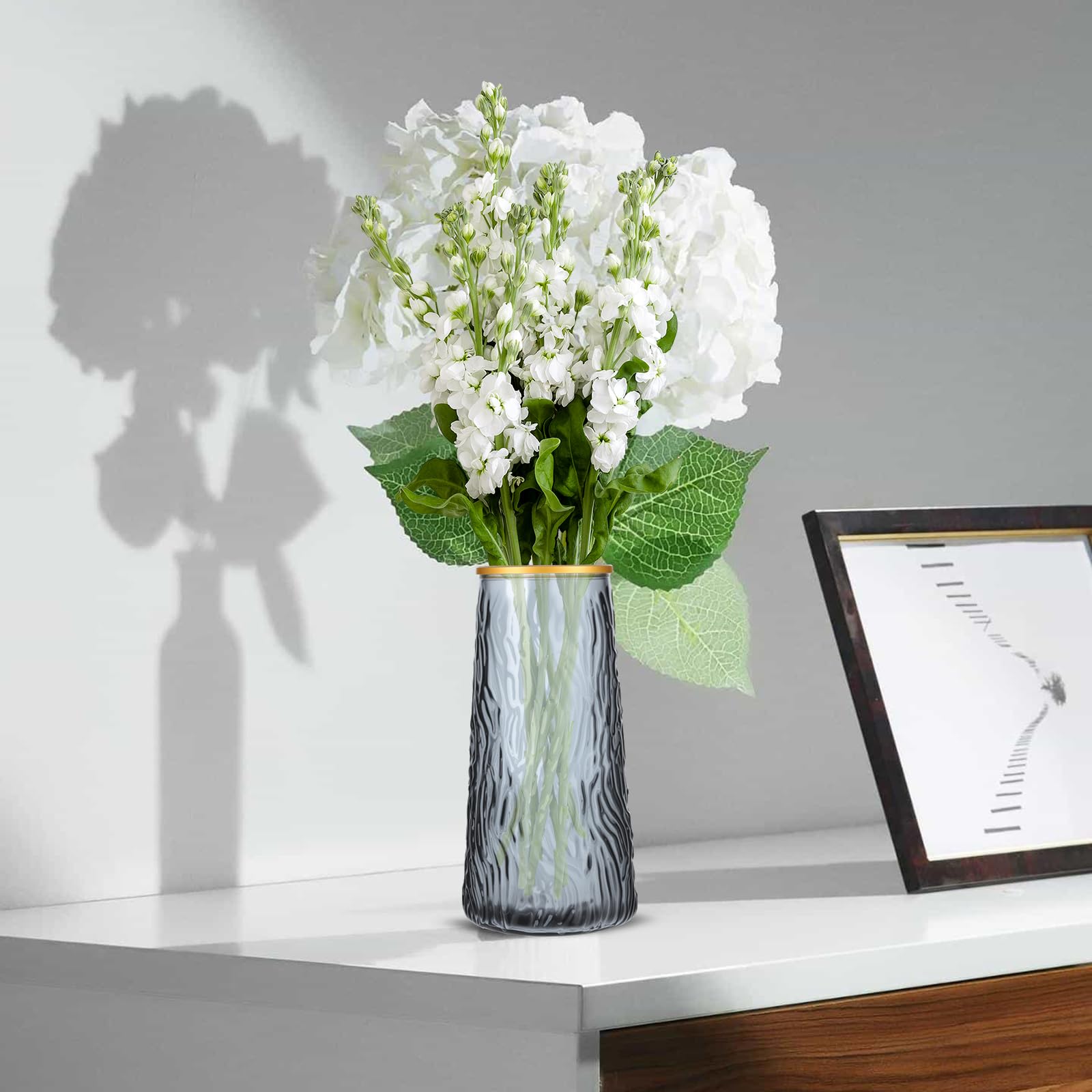 Szklane Wazony do dekoracji stołu, nowoczesne wazony na kwiaty, dekoracja stołu, na wesele, małe szklane wazony, dekoracyjne wazony tulipany, przezroczyste, na tulipany, orchidee, róże, do salonu