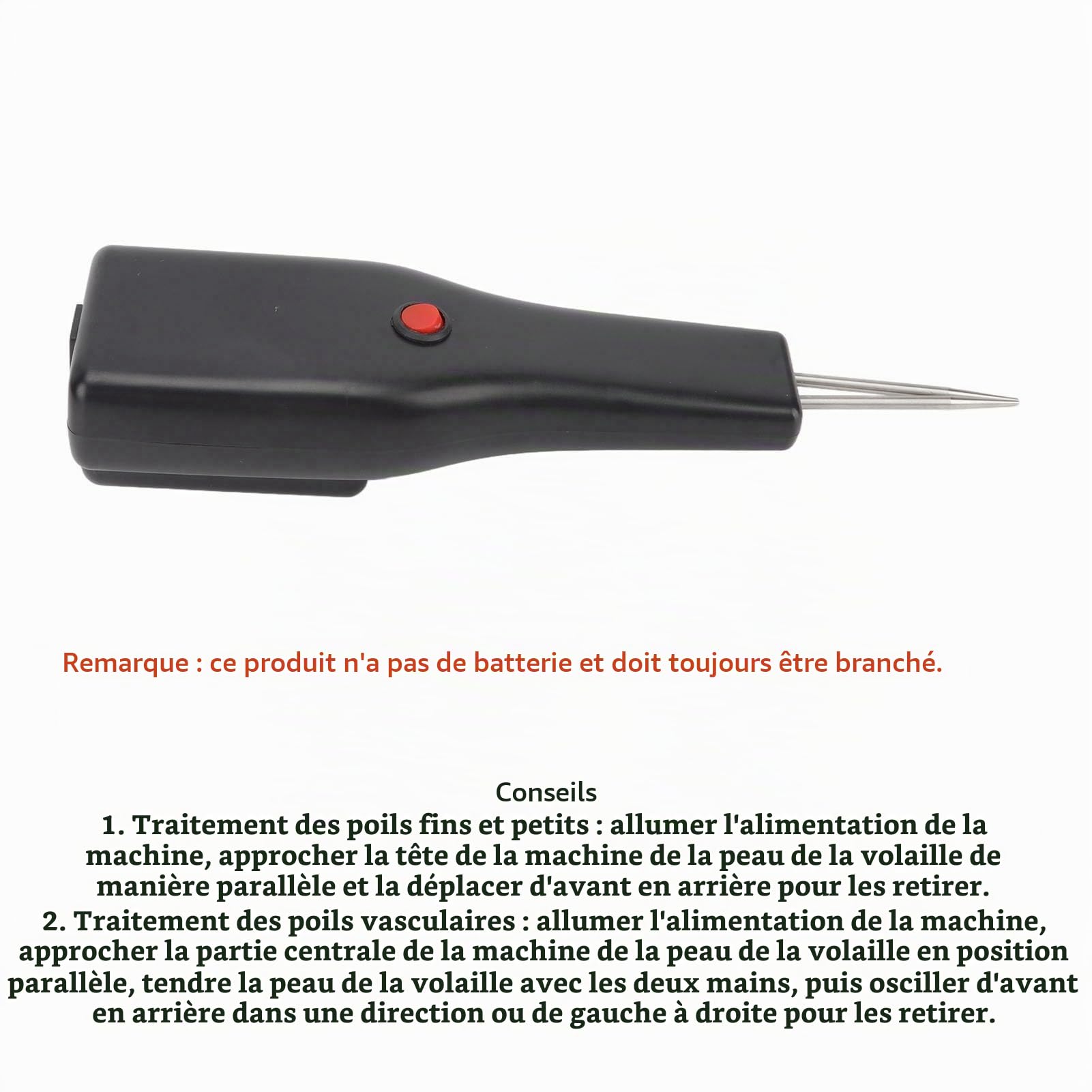 Plumeuse Volaille 110-240v Plumeuse Électrique De Plumes De Volaille, Outil Automatique Et Portable Puissant, Machine à Plumer Le Poulet pour Un Usage Domestique