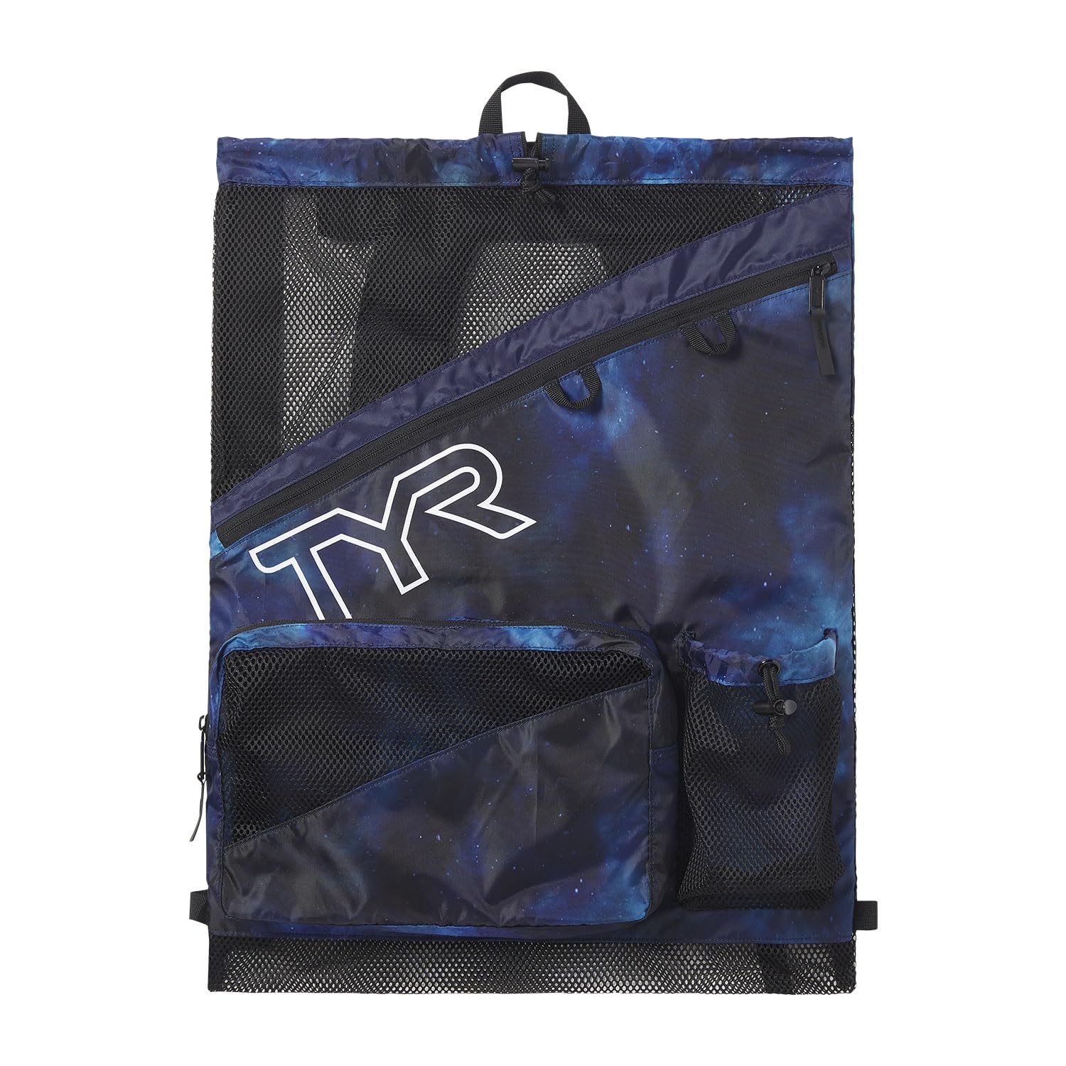 TYR Elite Team Mesh 40L Backpack (Blue/Teal)