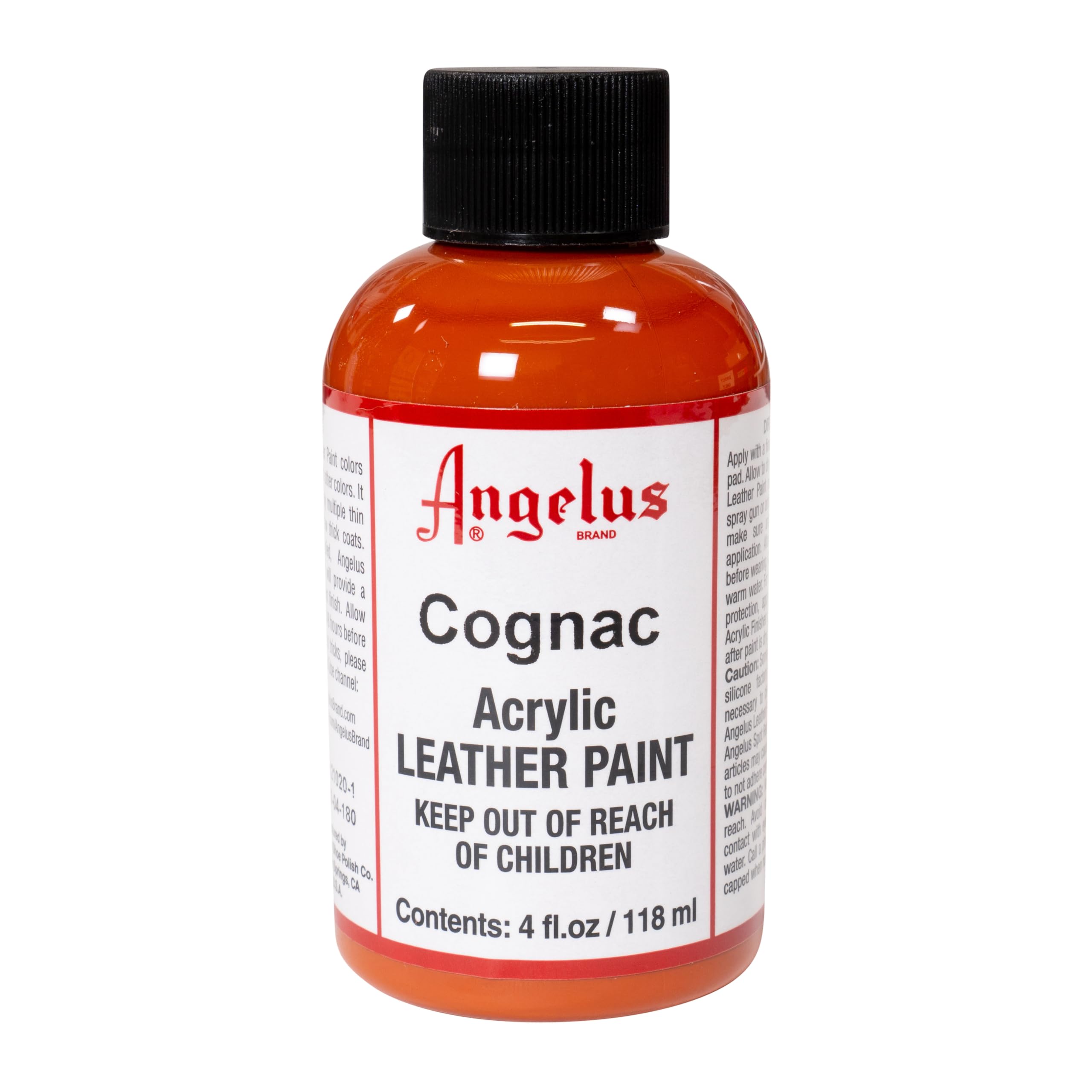 Angelus Leather Paint 4 Oz Cognac