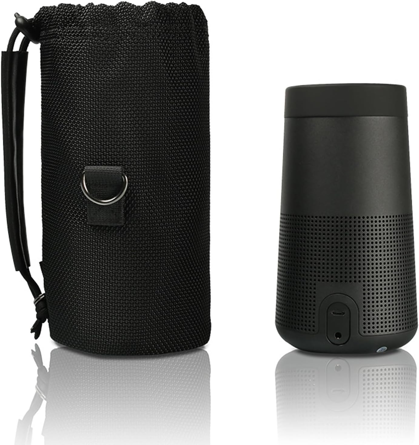 Carrying Case Bag Portable Travel Storage Bag Protective Mesh Bag For Bose SoundLink Revolve/SoundLink Revolve (Series II) Speaker(Bag Only)