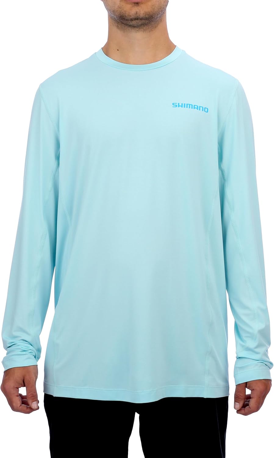 SHIMANO Long Sleeve Performance Tee Color - Sky Size - SM (ATEESUNLSSSK) Fishing - Image 3