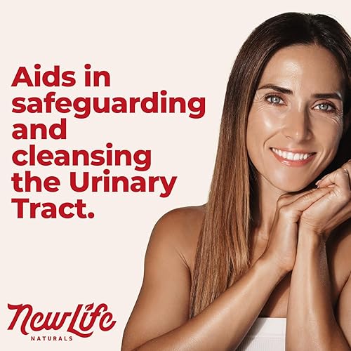 Miniatura 6 de NewLife Naturals D Cápsulas de manosa Suplemento de arándano Infección del tracto urinario UTI 1400 mg Dmannose Arándano Hibisco Flor 120 cápsulas