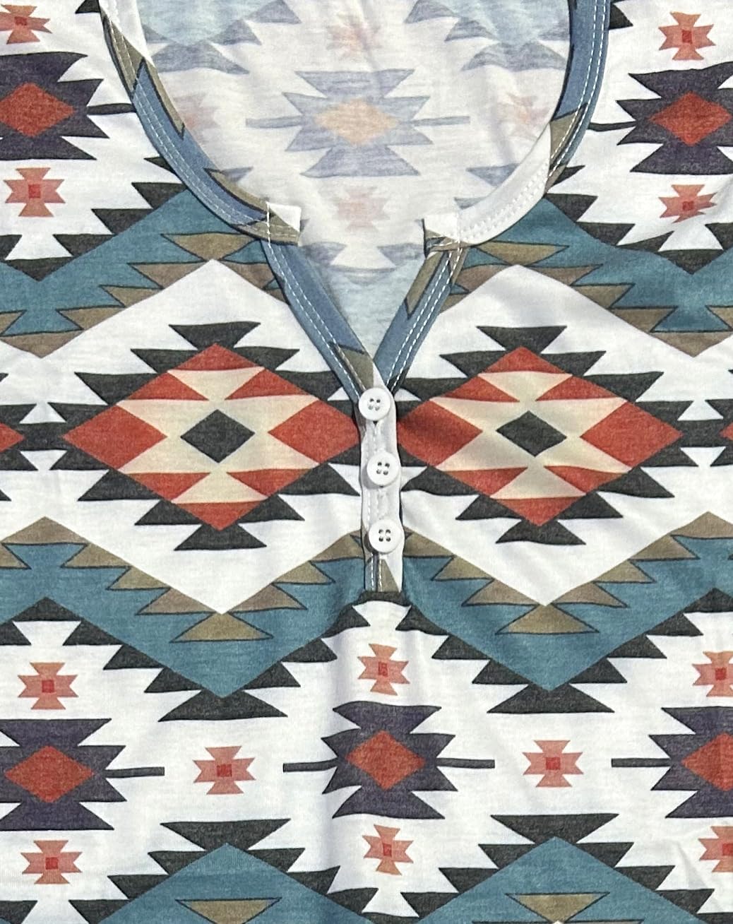 Western T Shirts for Women Cowgirls Graphic Henley Outfits Ladies Rodeo Country Concert Tops Beach Vacation Tees Clothes - Image 6