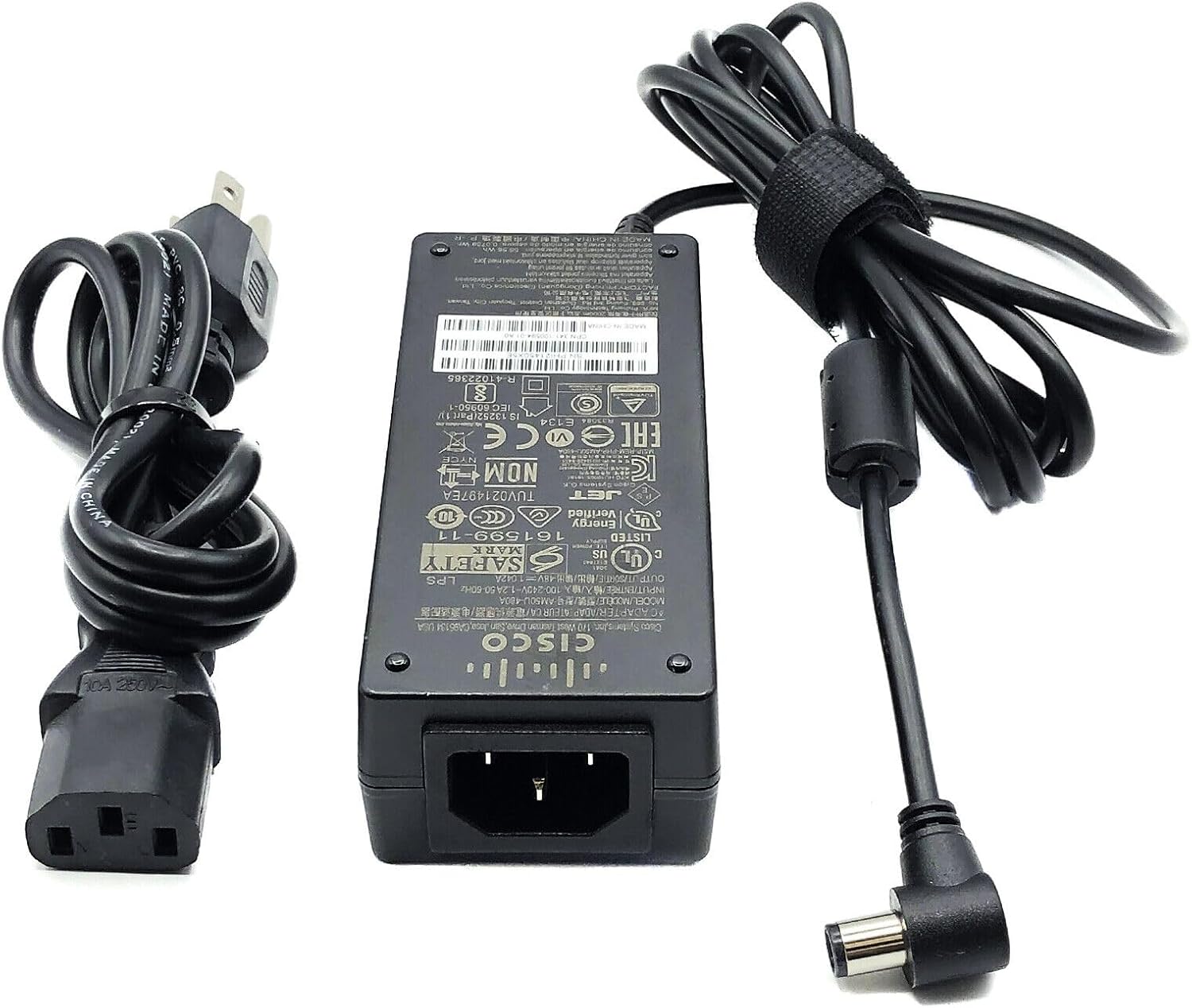 OEM 48V 1.042A AC Adapter Compatible with Cisco CP-PWR-Cube-4 CP 8900 9900 8811 89/9000 9971 9951 8961 CP-8841 CP-8845 CP-8861 CP-8865 CP-DX650 Phone Delta ADP-50FR EADP-48EB ADP-50GR B Power Supply