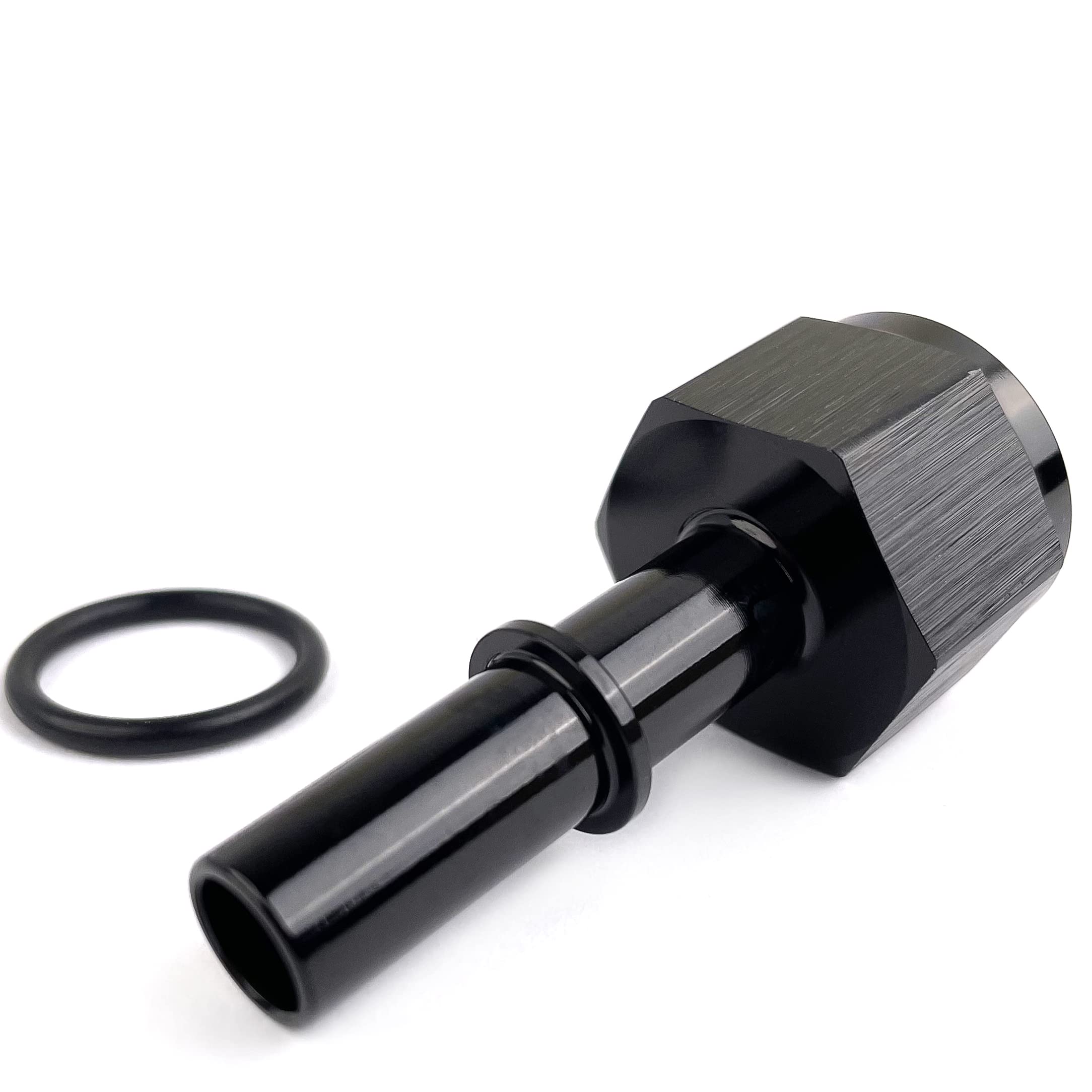 Aluminium 6AN żeński do 5/16 SAE szybkozłączka do węża Push-On EFI adapter przewodu