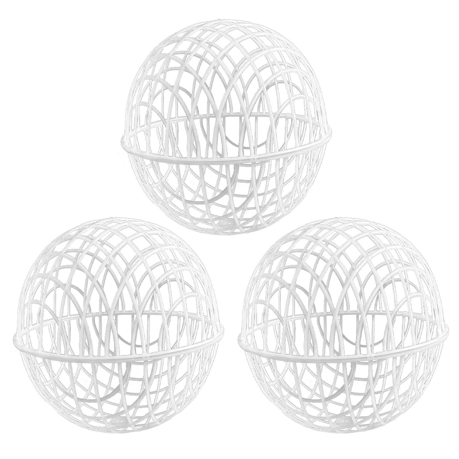 3 Pieces Ball-Shaped Movable Chicken Coop Chicken Balls Cage Farm Outdoor Rolling Bunny Duck Hutch Safe Walking Net Preventing Dog Bites Trampled by Horse — view 8