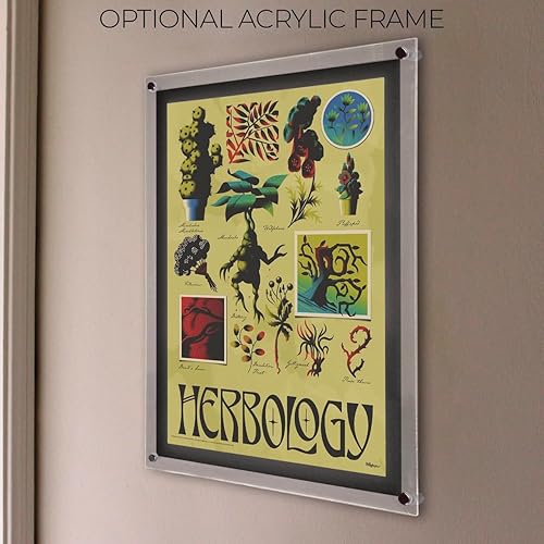 Miniatura 7 de MightyPrint Harry Potter Clase de Herbología Plantas Mágicas Arte de pared duradero de 17 x 24 NO hecho de papel Coleccionable oficialmente