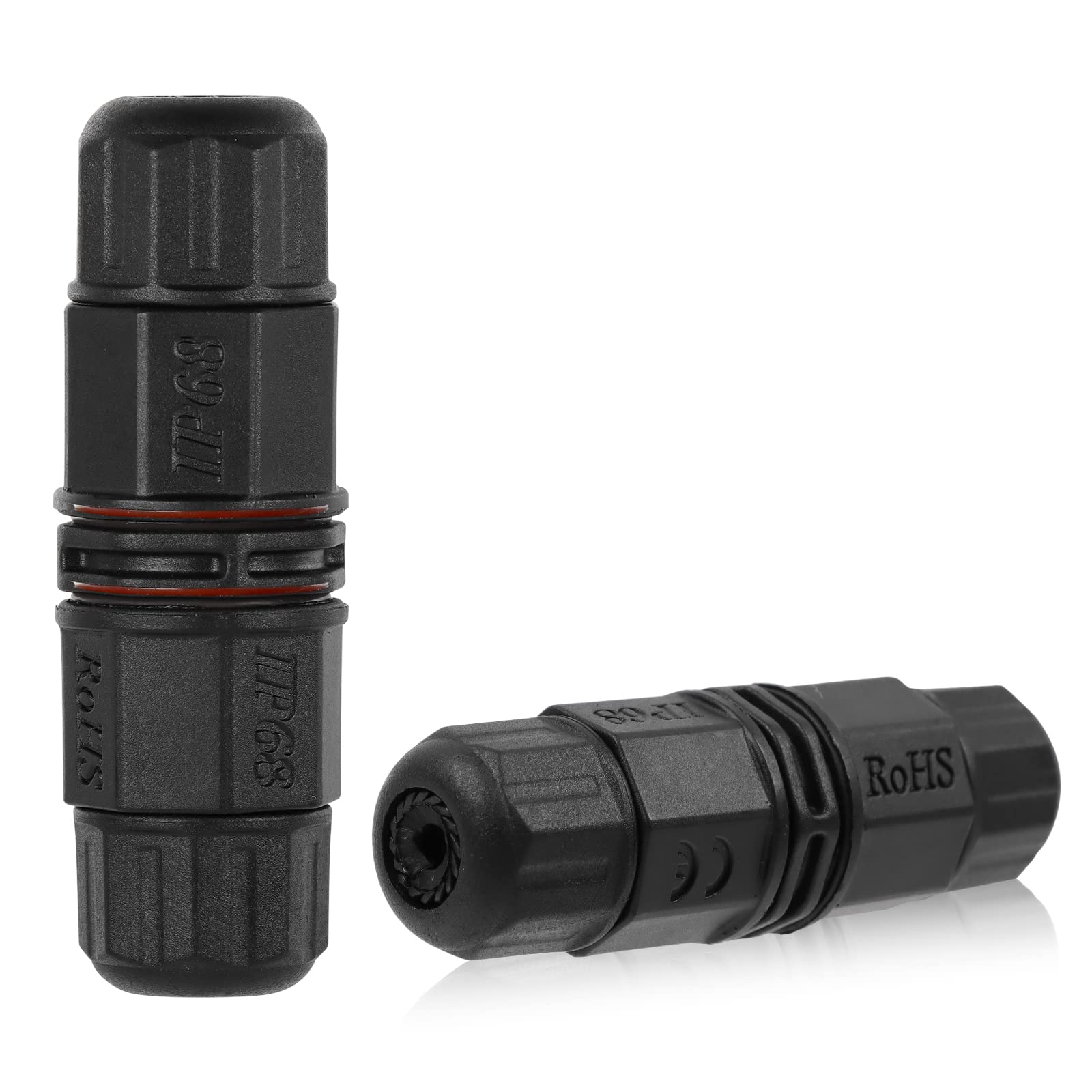 2 Scatole Di Giunzione IP68 Esterno | Connettore Cavo 3 Core Ø 9-12mm | Impermeabile Per Cablaggi - Foto 8