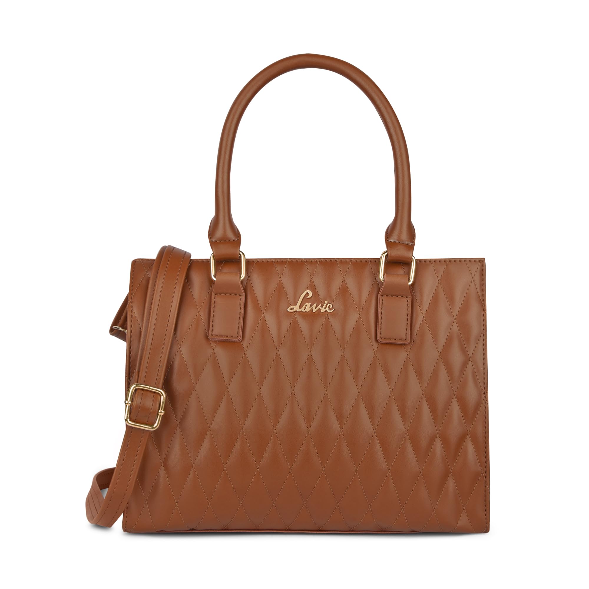 Lavie Women’s Stitch Shelly Medium Satchel Bag | Ladies Purse Handbag (B0CQMCFGYC) Amazon Price History, Amazon Price Tracker