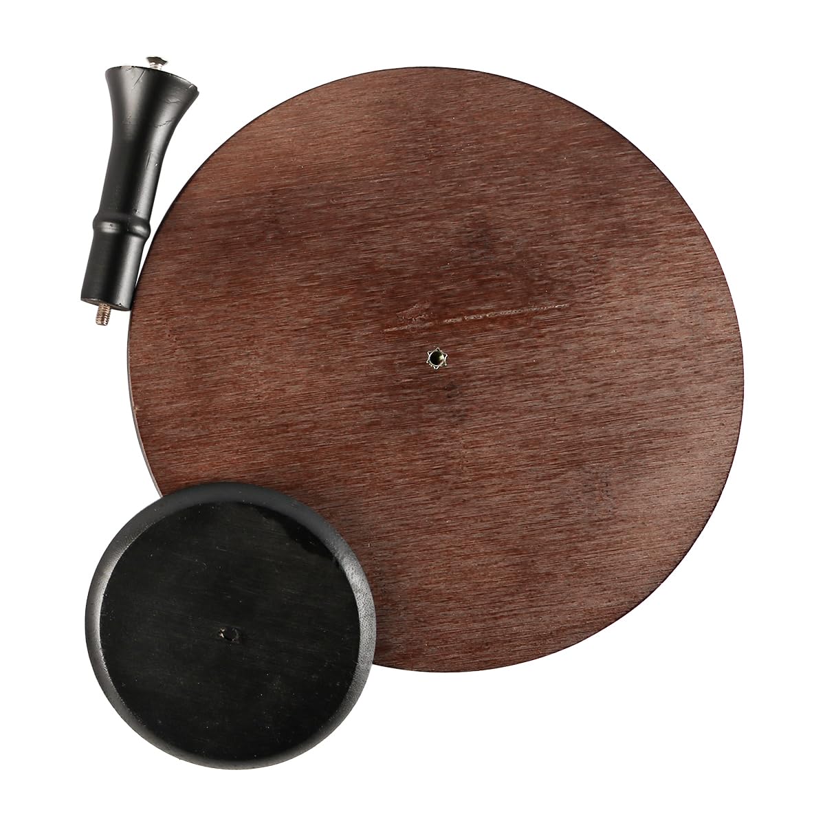 Soporte para Tartas, Plato Multifuncional para Tartas con pie, Soporte de Madera para exhibición de Tartas con cúpula de acrílico，Bandeja expositora para postres y Tartas (marrón)