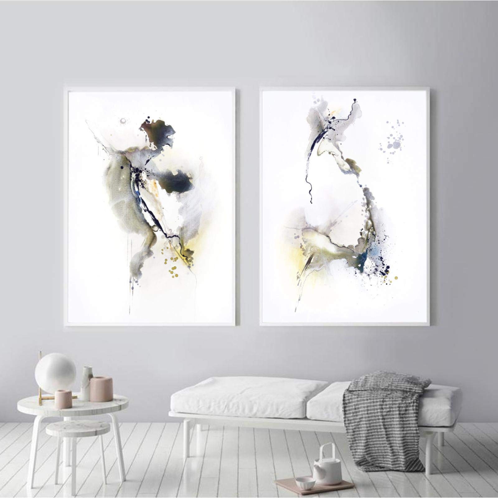 Affiche fine art pour mur de salon décor moderne tableau abstrait - 8