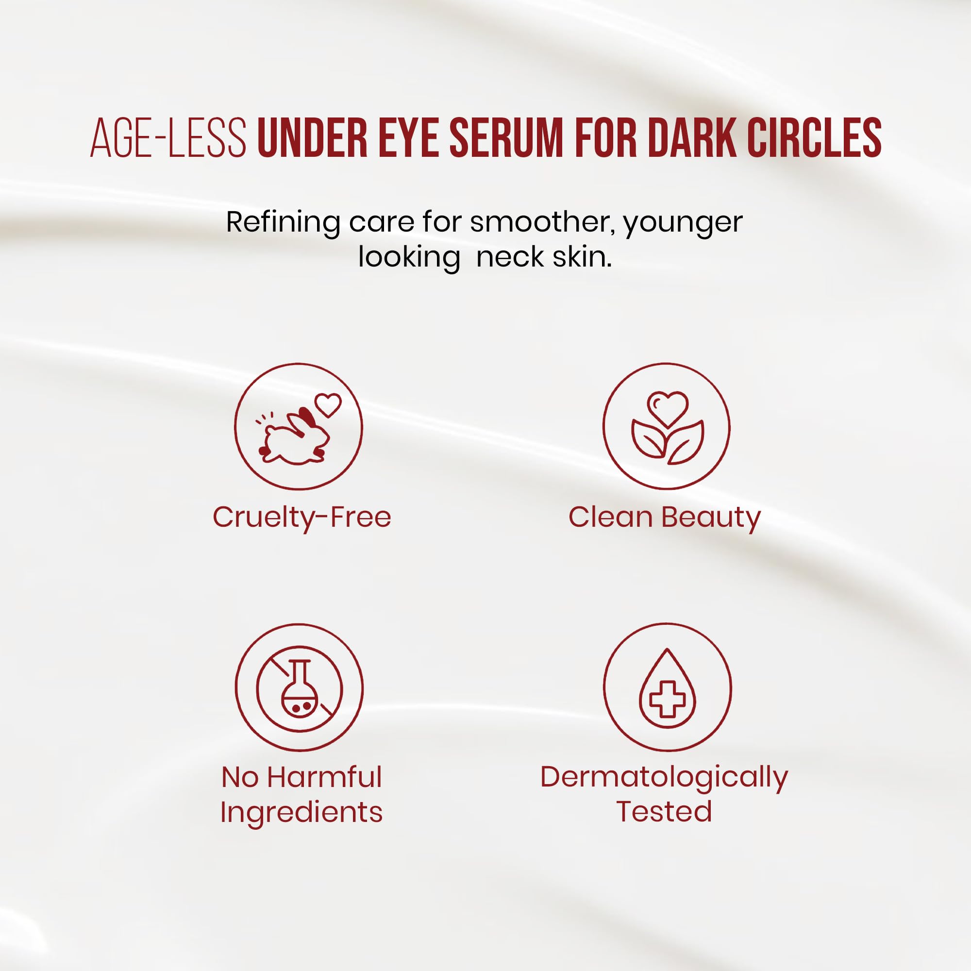 Mitchell USA Lineless Eye Serum – Peptide & Lotus Bio-Repair – Reduces Dark Circles, Wrinkles & Puffiness Lightweight Anti-Aging Formula 15ml 4