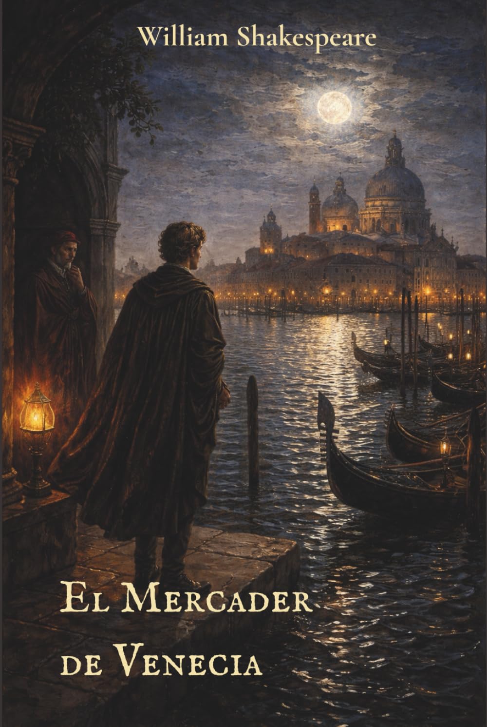 El Mercader de Venecia: Edición ilustrada a página completa · Grabado renacentista · Traducción clásica del canon español