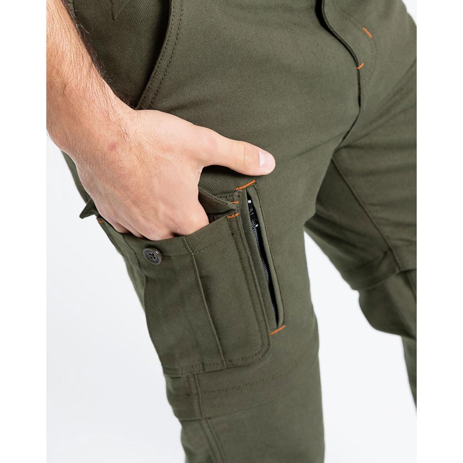 BY CITY - Pantaloni Moto Uomo - Air III Man - con Gambe Rimovibili - con Protezioni rimovibili in ginocchio e fianco.