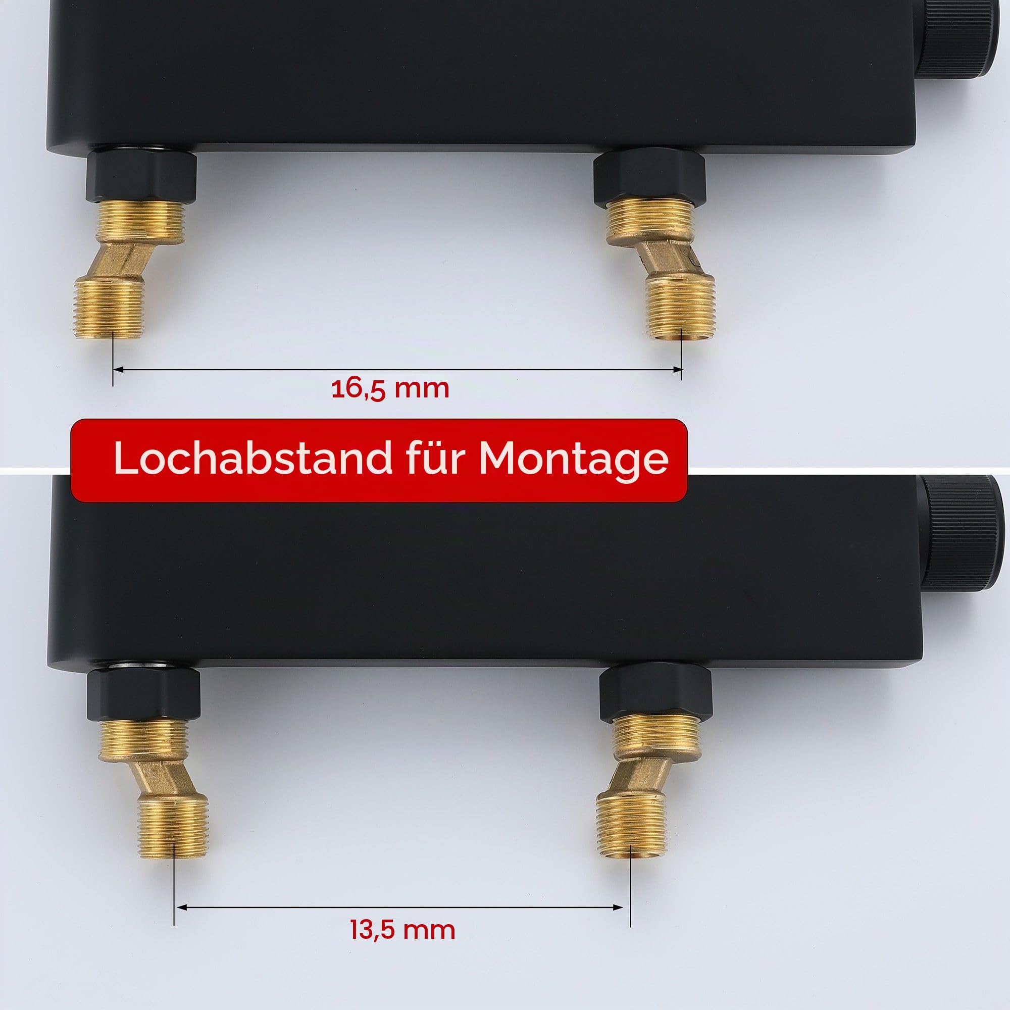 Badewannenarmatur Wasserfall Mit Handbrause Wasserhahn Badewanne Wandmontage Badarmatur Mischbatterie Badewanne Bad Armaturen Badewanne Messing (Schwarz)