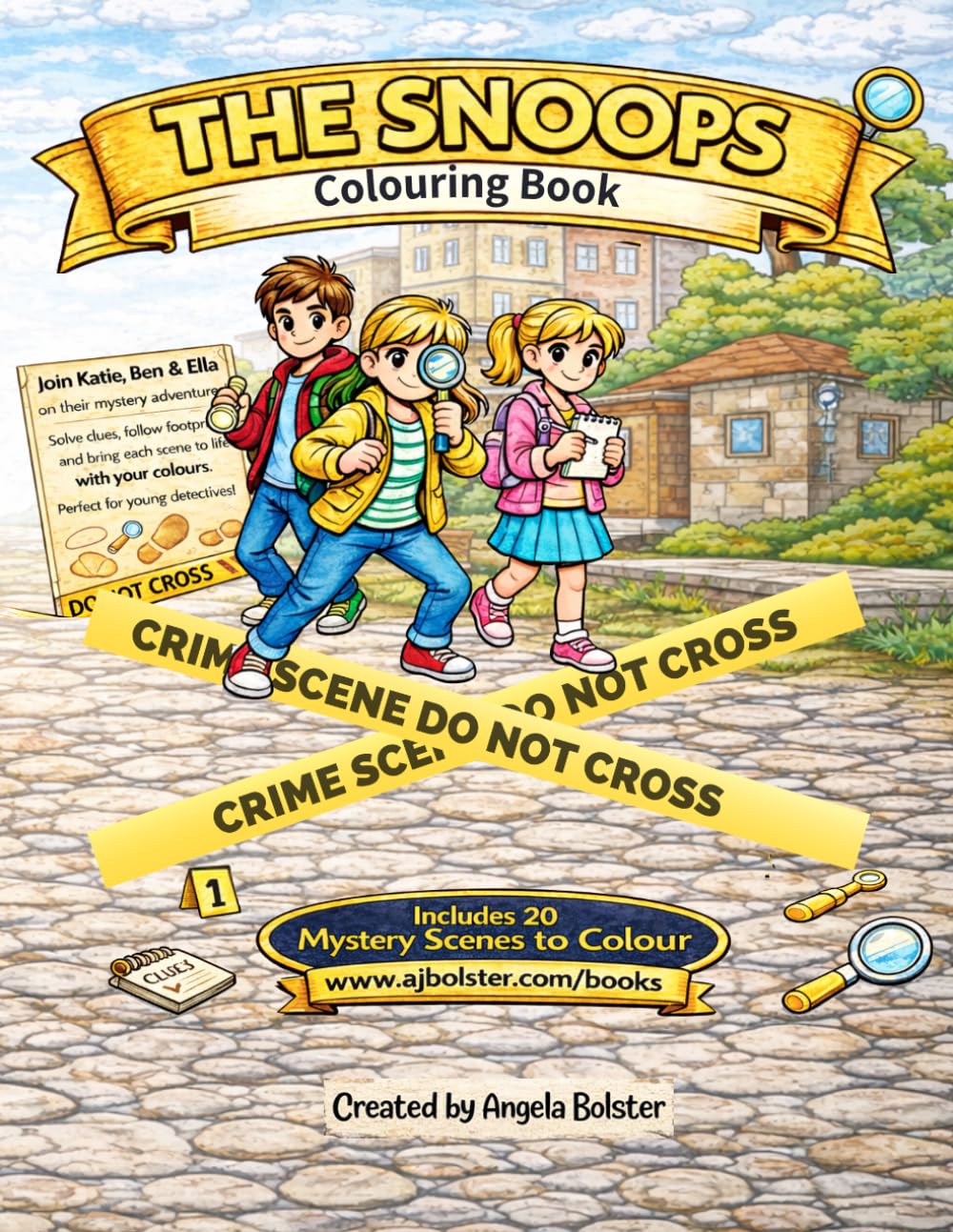 The Snoops Colouring Book: Mystery Adventures to Colour