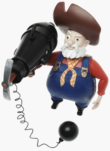 Toy Story Stinky Pete Shifty Shootin' Prospector (1999)