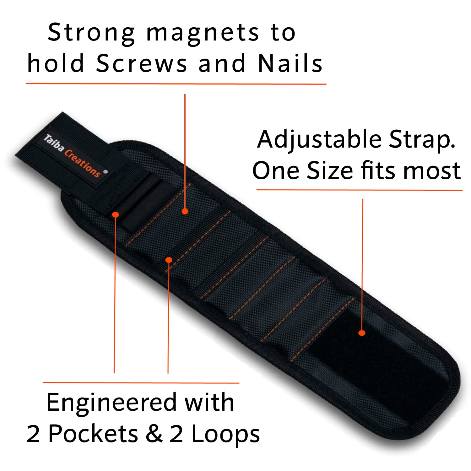 Uomini regali braccialetto magnetico strumento idee regalo regalo per gli uomini 2025 papà mens gadget uomini braccialetto magnetico tuttofare papà compleanno gadget