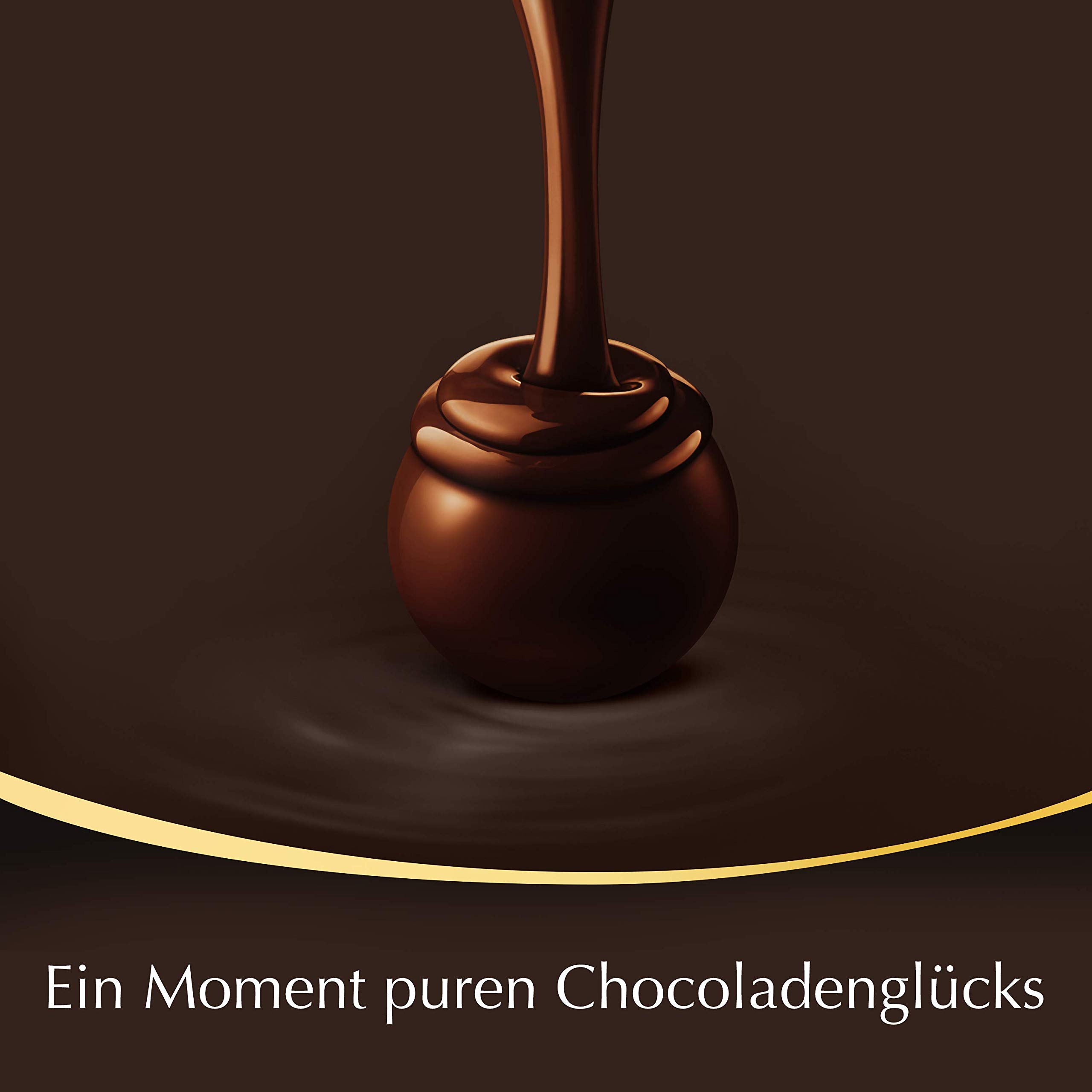 Lindt LINDOR Schokoladen Kugeln Extra Dunkel 70% Kakao Edelbitterschokolade 1kg Großpackung