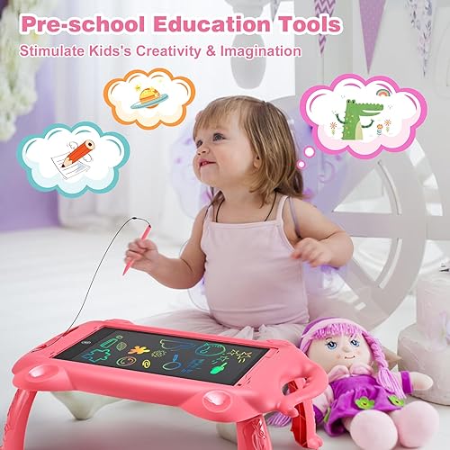 Miniatura 3 de Juguetes para niños de 3, 4, 5, 6 años, tablero magnético de dibujo para niños