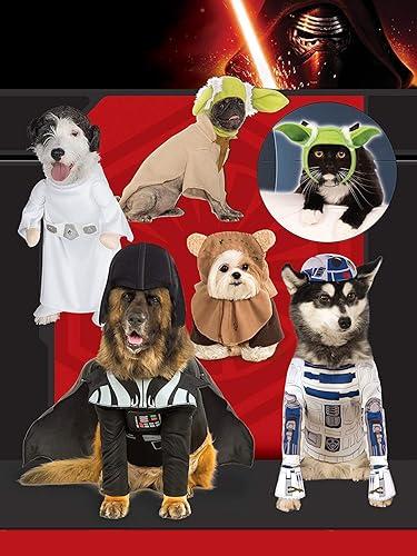 Miniatura 6 de Disfraz de La Guerra de las Galaxias, disfraz para mascotas de Rubies , AT-AT, S, Gris