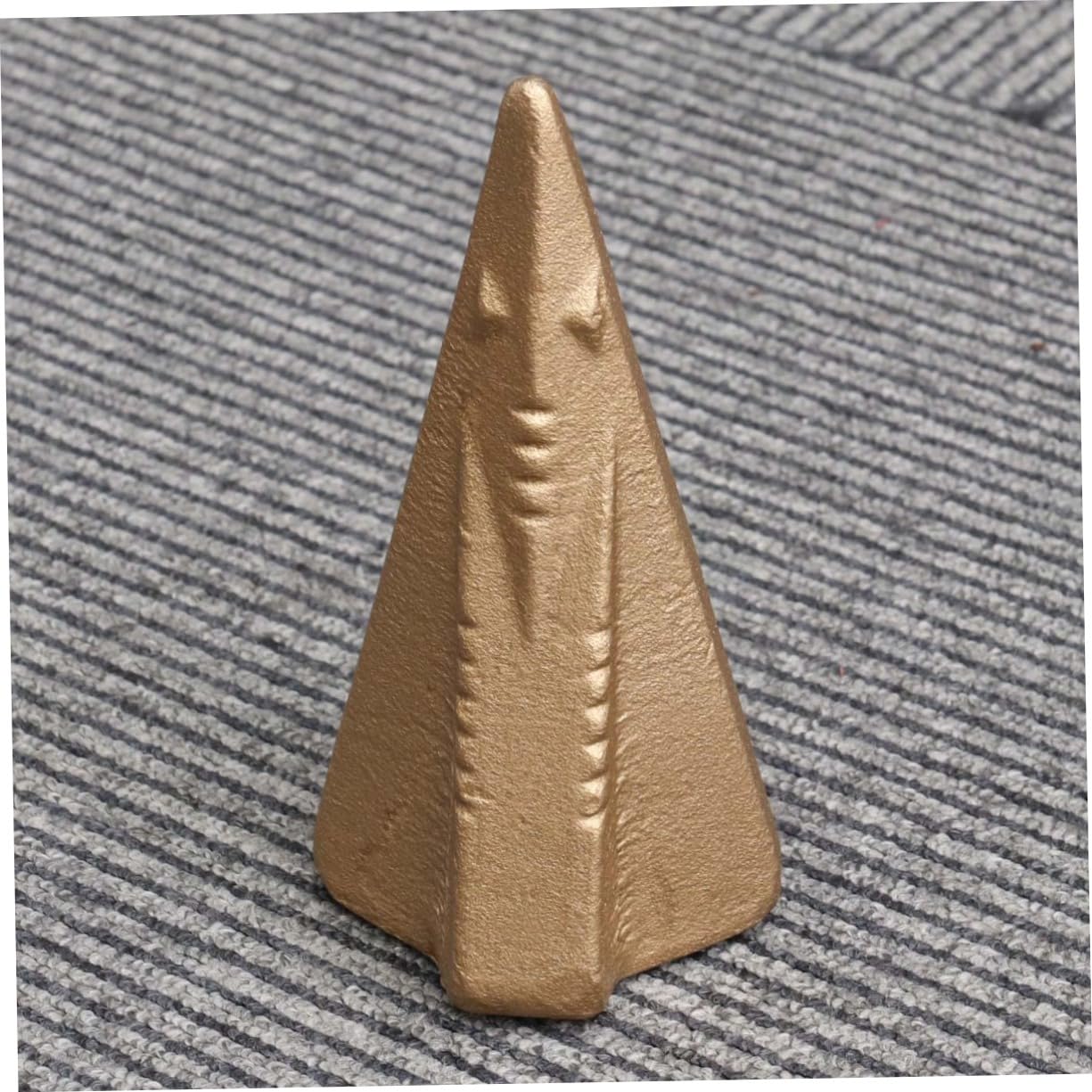Yardwe Coin De Fendage Manuel Pour Bûches Coin Diamanté Outil De Fendage De Bois De Bûches Fendeur De Buche Manuel