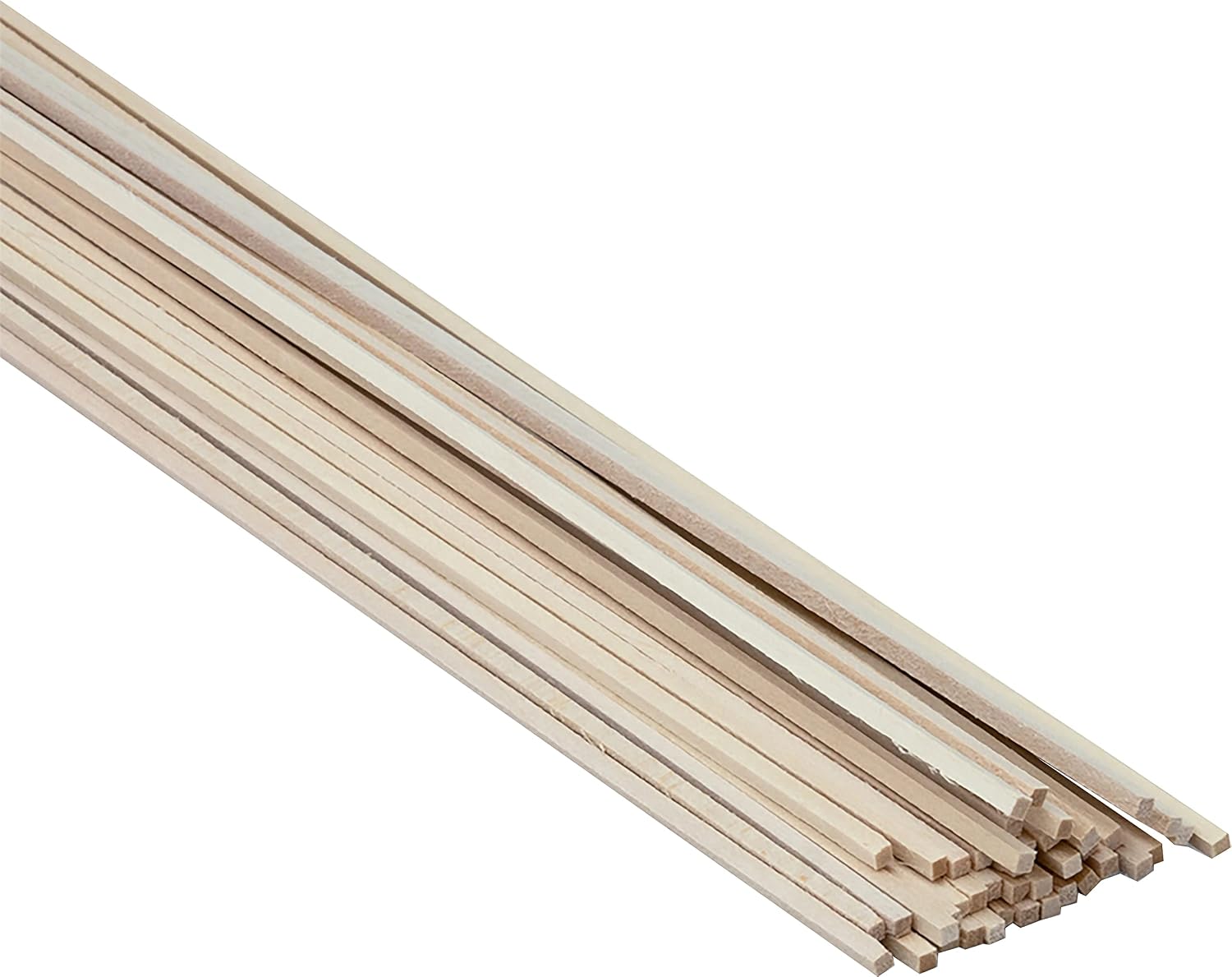 Basswood, 1/8 x1/8 x 24-in.