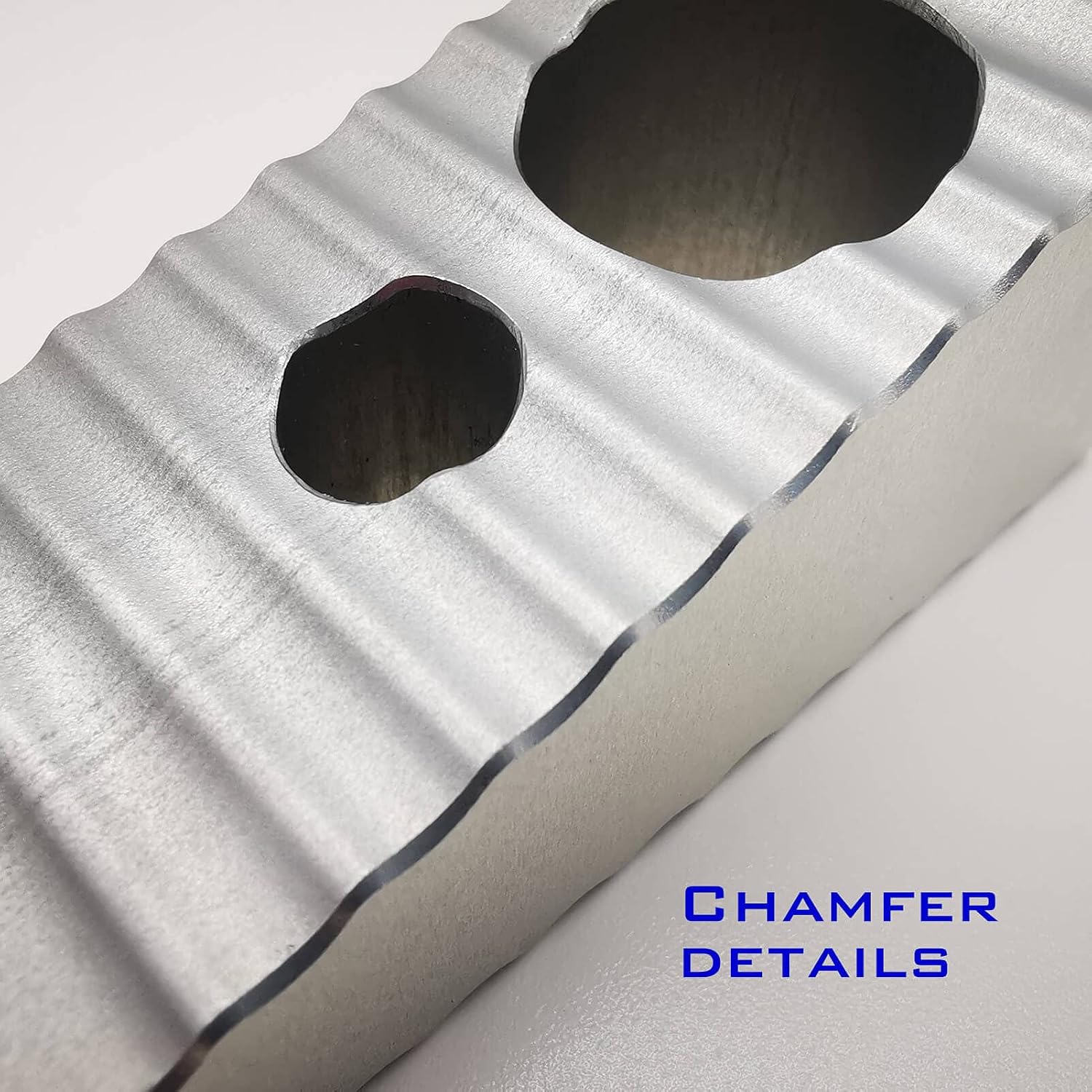 Silver Ultra Light Aluminum Firefighter Wedge image 5