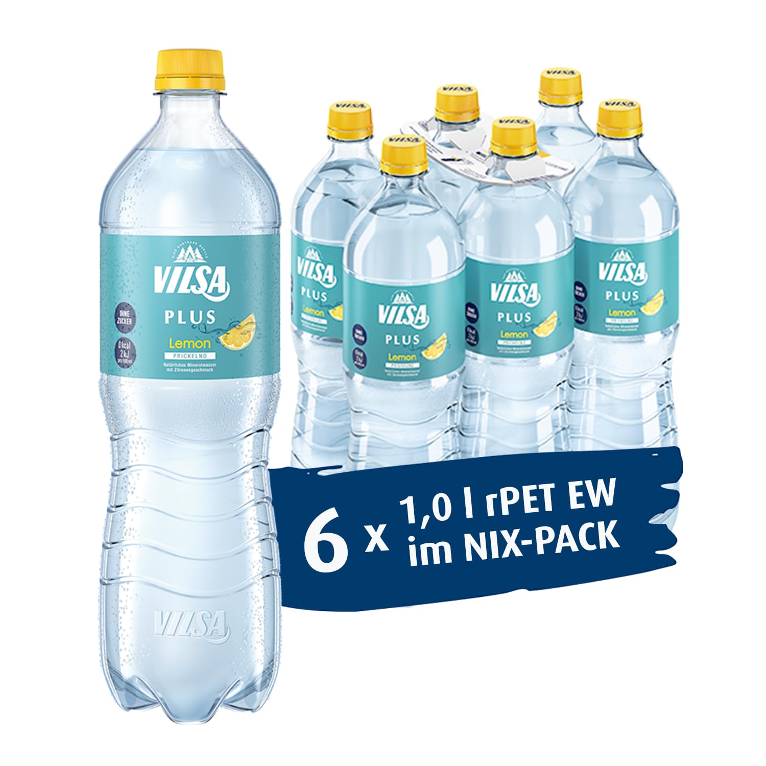 VILSA Plus Lemon 6 × 1 l