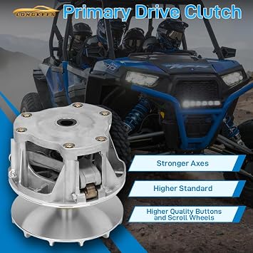 قابض محرك أساسي وثانوي مع أداة سحب تناسب Polaris RZR XP 1000 2016-2022 RZR S 1000 2016-2021 عام 1000 XP 1000 2016-2023 استبدال 1323403 132324