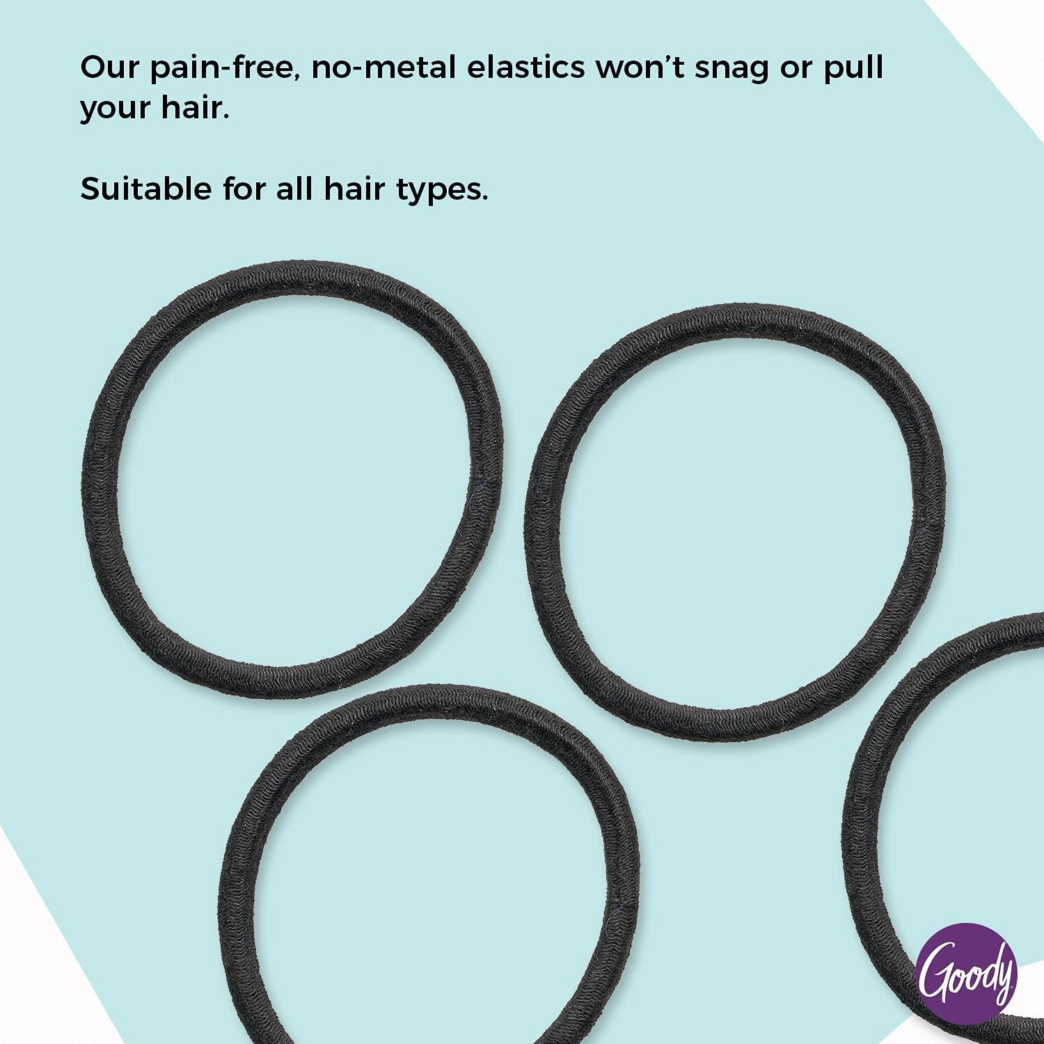 Goody Ouchl Hair Elastics – No Pull, No Breaka, -Hold for