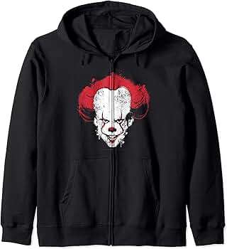 PENNYWISE パーカー XL Amazon.com: It Chapter 2 Pennywise Face & Balloon With Loser