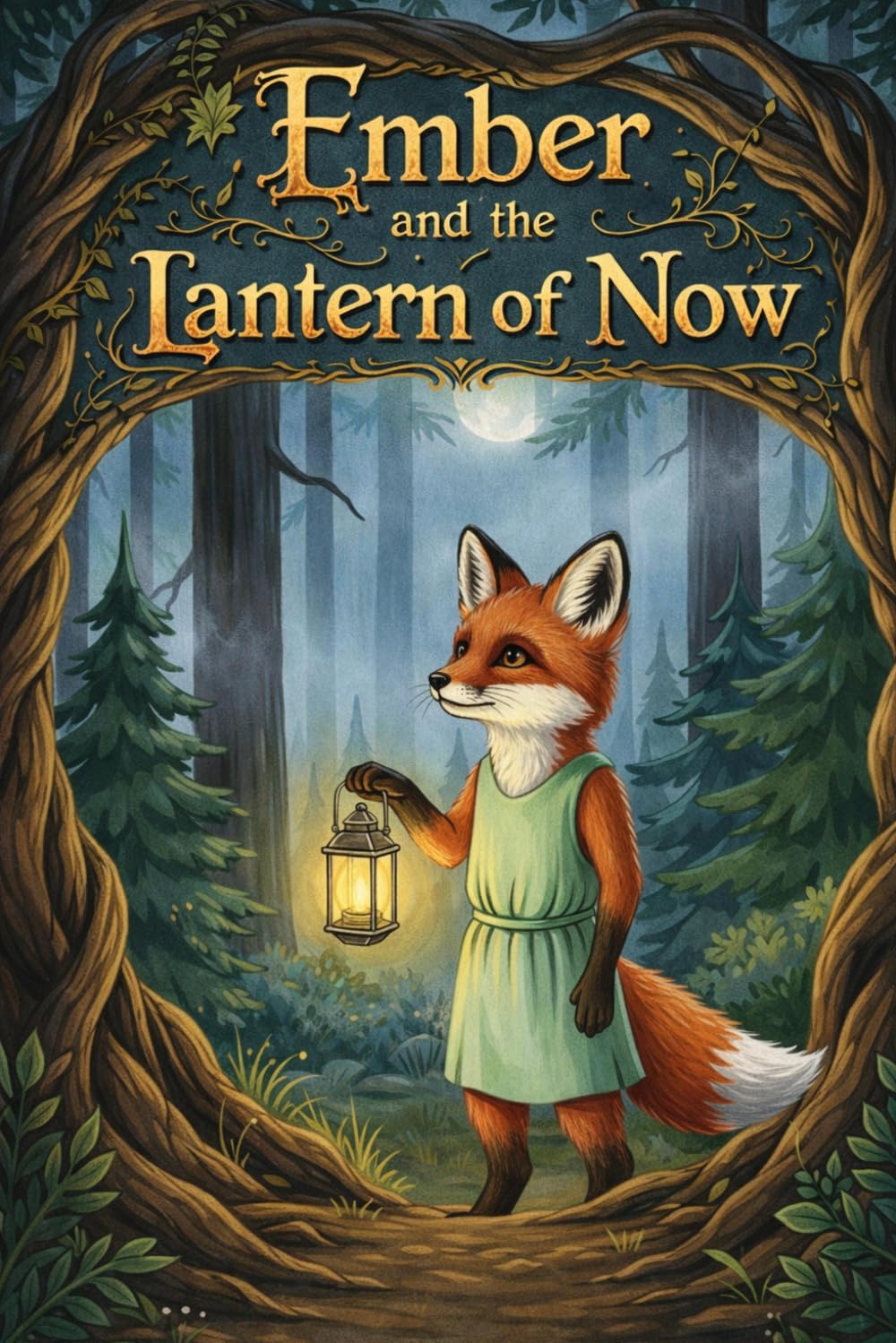 Ember and the Lantern of Now: A Bedtime Story for Calm Sleep and Peaceful Dreams