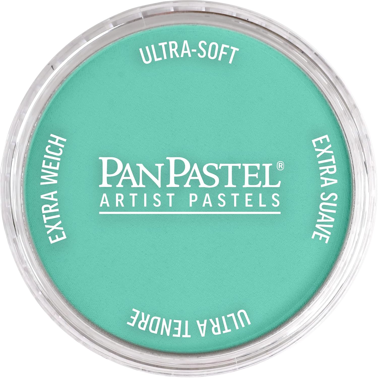 PanPastel Artist Pastels by GOLDEN, Phthalo Green Light, 2.44” / 62mm Pan Diameter, Professional Artist Pastels, Unique Pan Format (cake-like)