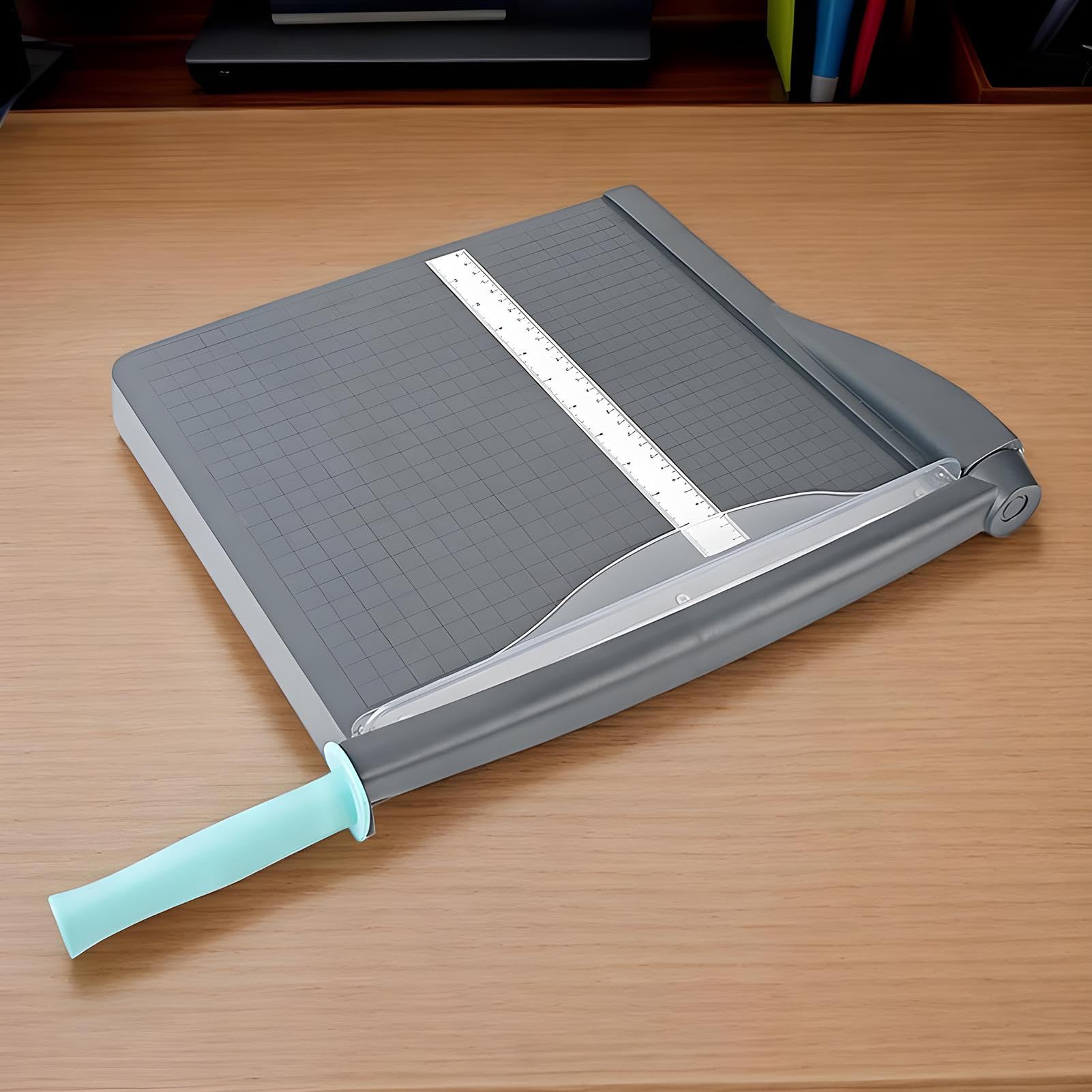 Nożyk do papieru Precyzyjne wielofunkcyjne artykuły biurowe | Przecinarka do papieru A4 do prac plastycznych Dla nauczycieli, młodzieży, dorosłych, do scrapbookingu, pakowania, w klasie