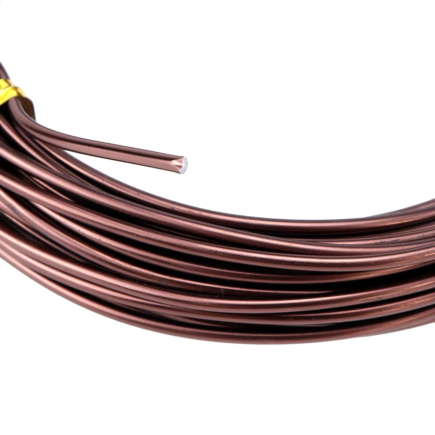 Antrader Bonsai Training Wire Set,Anodized Aluminum Wire 2.5mm/3.0mm/4.0mm Training Wire for Bonsai Trees,3 Sizes/100g,Brown