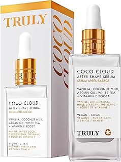 Truly Luxury After Shave Serum | Soothing & Hydrating Post Shave Treatment to Prevent Ingrown Hair For Smooth, Irritation-Free Skin