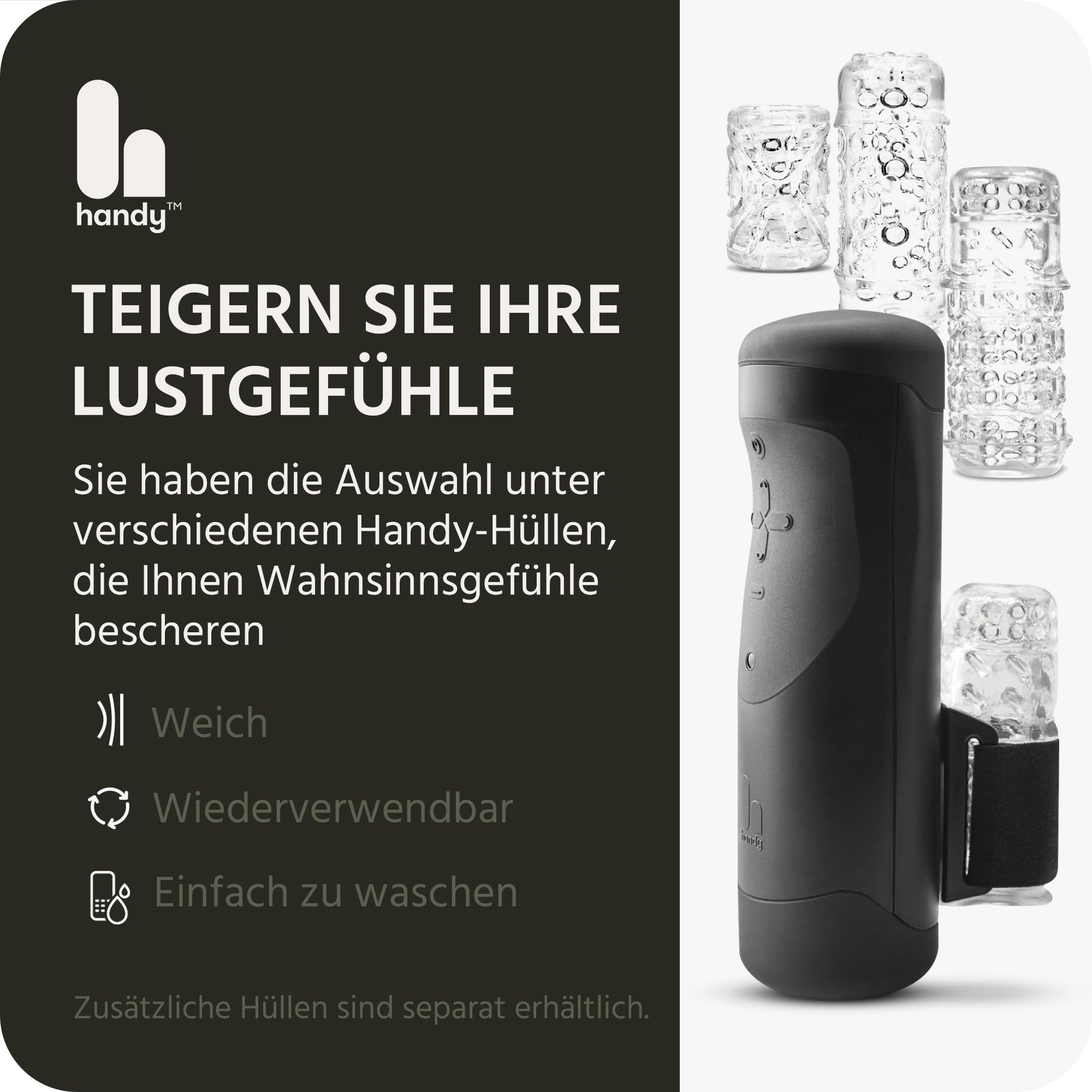 HANDY-Sexspielzeug für Männer – Automatischer Masturbator für Männer mit WLAN/Bluetooth-Verbindung – Interaktiver, VR-kompatibler Stroker für Männer