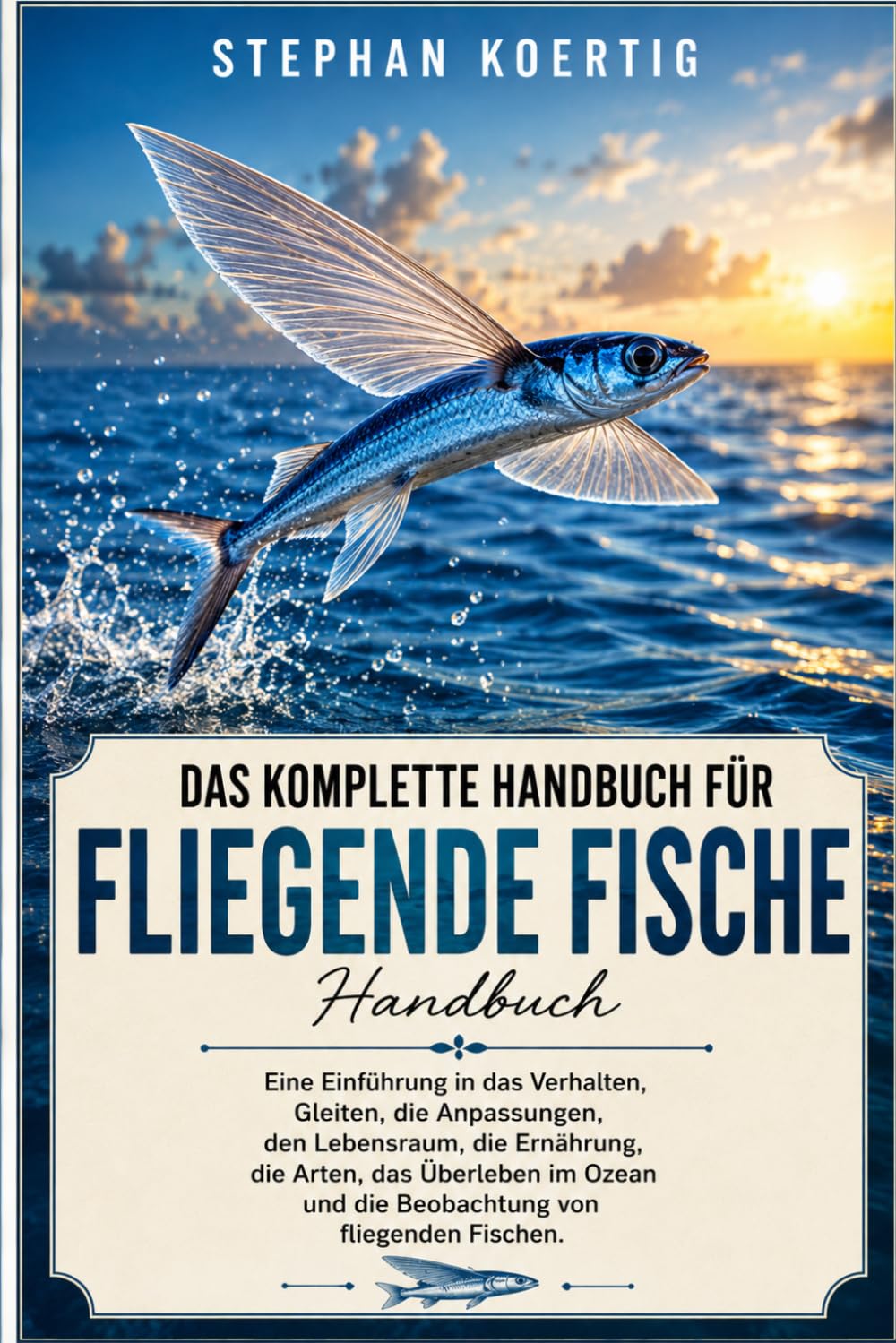 DAS KOMPLETTE HANDBUCH FÜR FLIEGENDE FISCHE: Eine Einführung in das Verhalten, Gleiten, die Anpassungen, den Lebensraum, die Ernährung, die Arten, das ... und die Beobachtung von fliegenden Fischen.