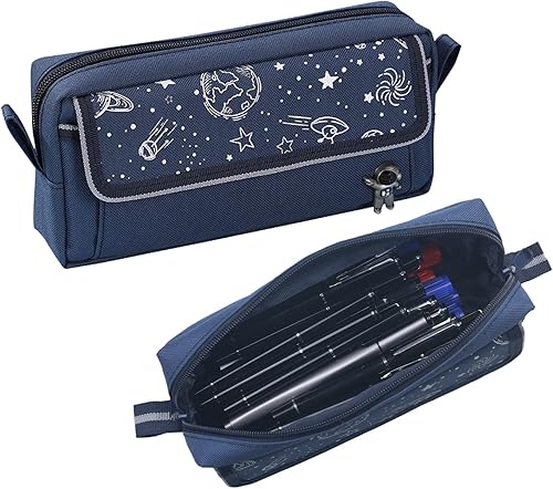 ZZYANGZZ Estuche de lápices de gran capacidad Lindo estuche hermoso estuche portátil multifuncional bolsa Organizar oficina junior universidad