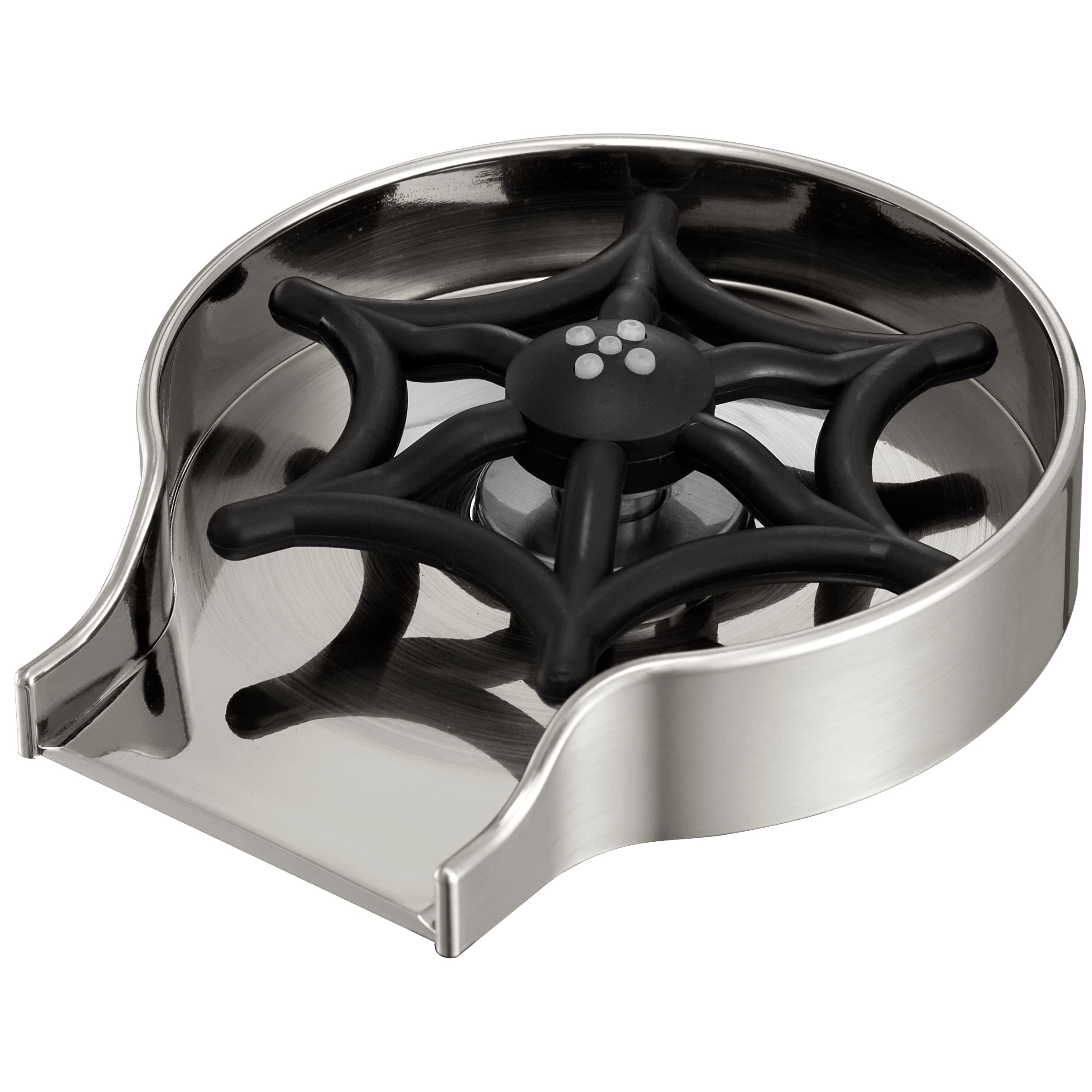 GAGALIFEGlass Rinser for Kitchen Sink Brushed Nickel, Kitchen Sink Accessories, Bar Glass Rinser, G86066BN