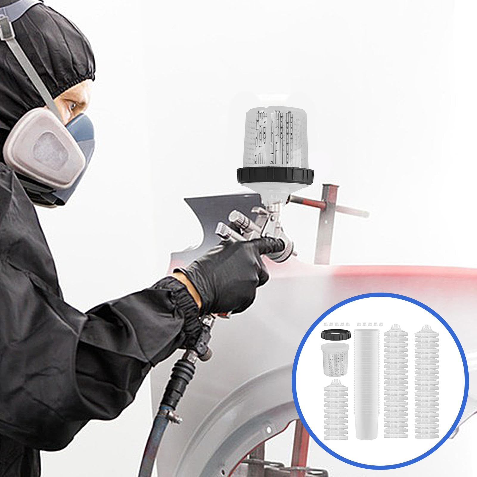 Tasses à mesurer de Peinture – Récipients de mélange de Peinture – Mesure