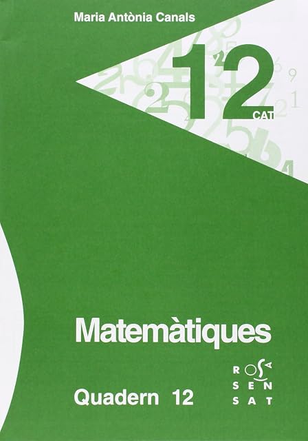 Portada de Matemàtiques. Quadern 12