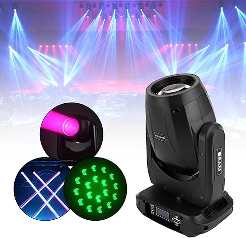 Miniatura 6 de 200 W cabeza móvil LED RGBW GOBO haz 6+12 Prisma etapa luz DMX para DJ Disco KTV Party Show