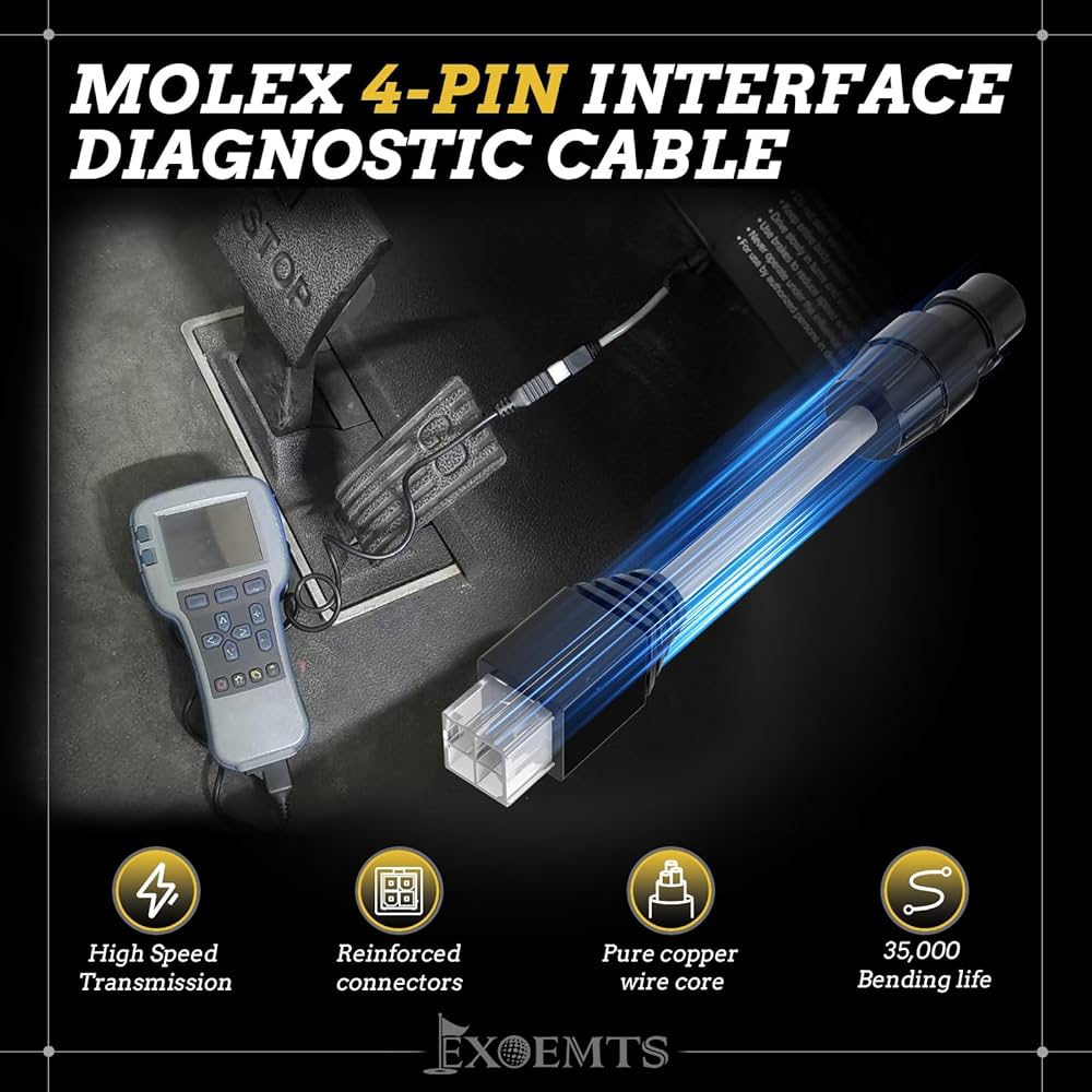 Amazon.com : EXOEMTS 4-Pin Diagnostic Cable Adapter for Club