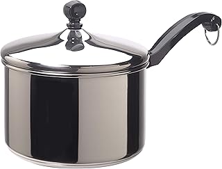 Farberware Classic Stainless Steel Sauce Pan/Saucepan with Lid, 3 Quart, Silver