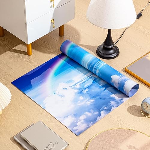 Miniatura 3 de Amylove 2 cubiertas de luz fluorescente de 2 x 4 pies, filtro de luz, cubierta de luz de techo, difusor de luz fluorescente, paneles difusores de